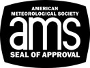 American Meteorological Society Seal of Approval honoring excellence in broadcast meteorology